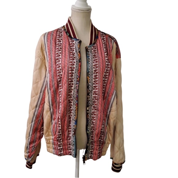 Free People Pandora Reversible Quilted Jacket Size S - Picture 6 of 6